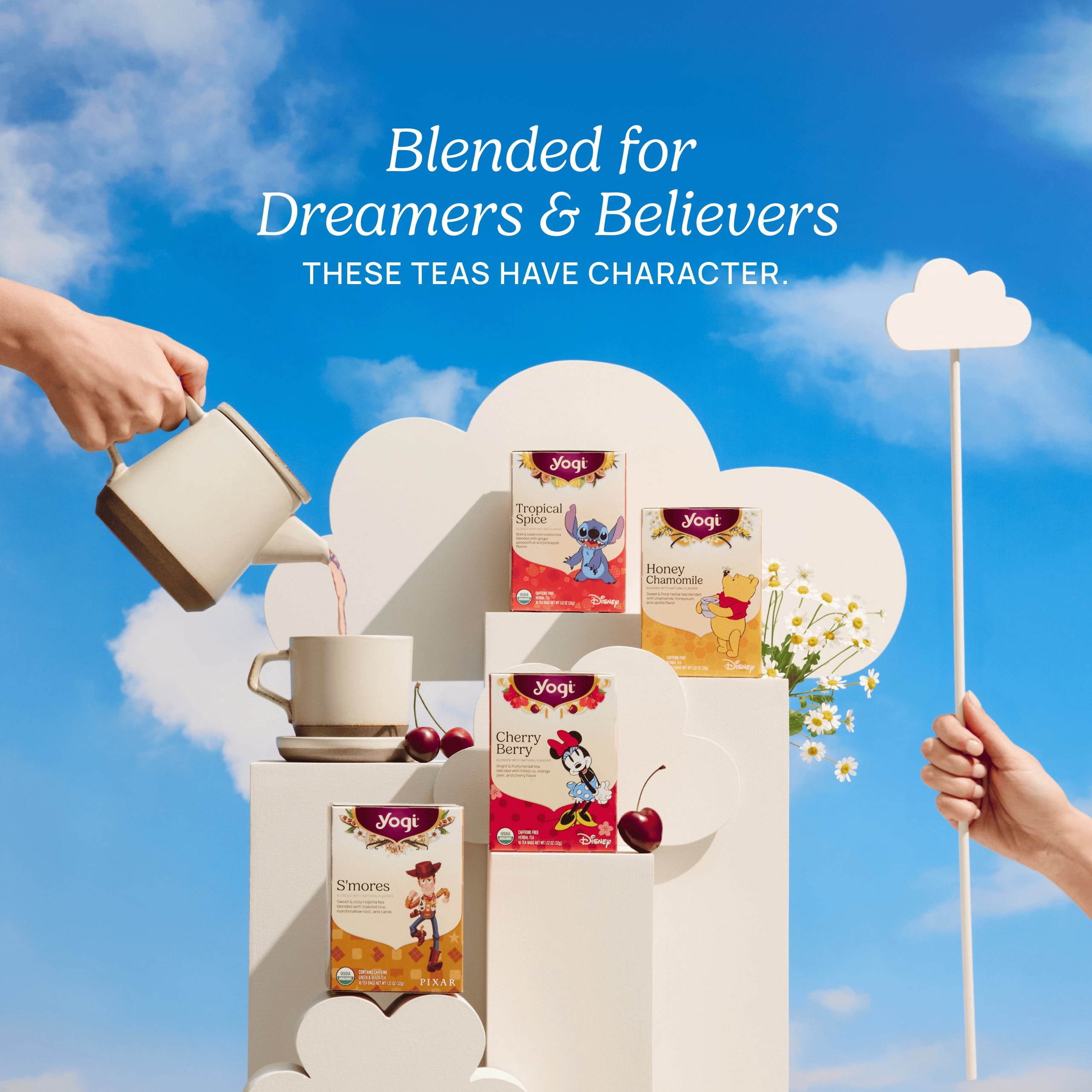Yogi S'mores Tea (6 pk, 16 ea) - Caffeinated Organic Green & Puerh Teas