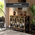 thumbnail image 4 of Red Lantern Black Lacquer Sideboard - Royal Ladies, 4 of 7