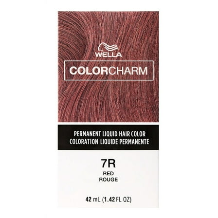 Wella Color Charm Liquid 7R/0810 Red (Pack of 3)