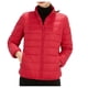 thumbnail image 4 of Gibobby Abrigos de mujer invierno, Chamarra esencial para uso diario para mujer, de moda, abrigos, 2023(Rojo,M), 4 of 5