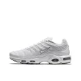 thumbnail image 3 of Zapatillas de running Nike Air Max Plus TN para hombre y mujer, cómodas, transpirables, antideslizantes, con amortiguación de aire duradera, amortiguación en color naranja y blanco, 3 of 5