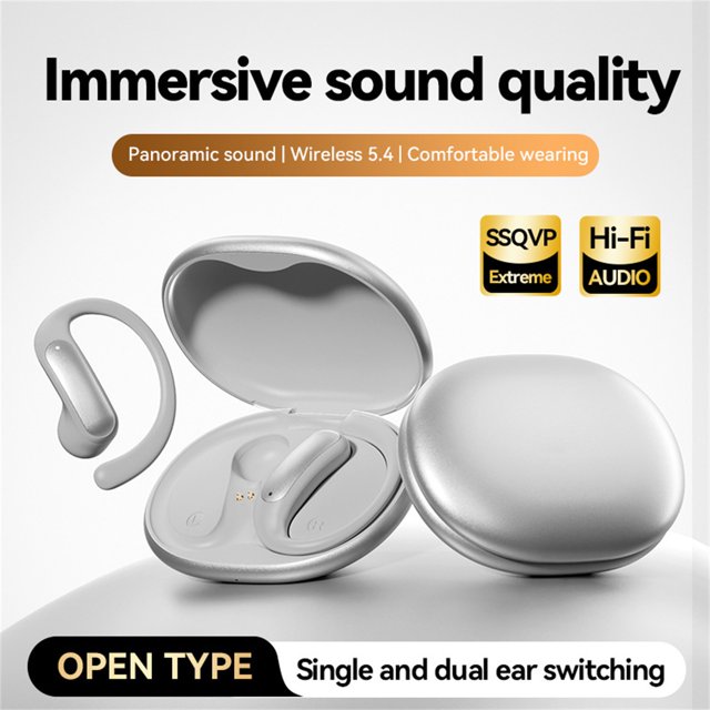 Klonfd M130 Running Friendly Half In Ear Earphones Fit High Performance Audio Comfortable Fit Earphones From Falling Off Even During Exercise