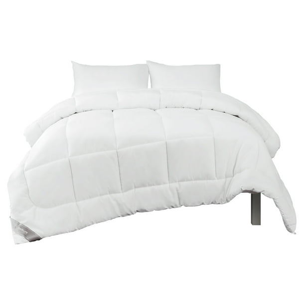 Bedsure Hypoallergenic Down Alternative White Comforter All Season