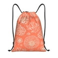 thumbnail image 1 of Xecao Beautiful Corals Pattern Sports Drawstring Backpack - String Swim Gym Bag with Wet Proof Pocket for Women&Men-Small, 1 of 6