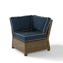 Crosley Furniture Bradenton Wicker Corner Outdoor Sectional Chair