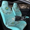 thumbnail image 2 of Uemuo Travelling on Airplane Pattern Car Seat Covers for Front Seats Waterproof Seat Covers for Cars, Universal Auto Front Seats Protector Fits for Car-1, 2 of 6