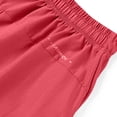 thumbnail image 3 of Aqestyerly Men's Drawstring Pocket Shorts Solid Color Casual Comfortable Elastic Waist Summer Pants For Men, 3 of 8