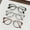 grey&black&Champagne, variant on Cat Eye Reading Glasses for Women Blue Light Blocking Readers PC Frame Magnification 3.5x, Champagne