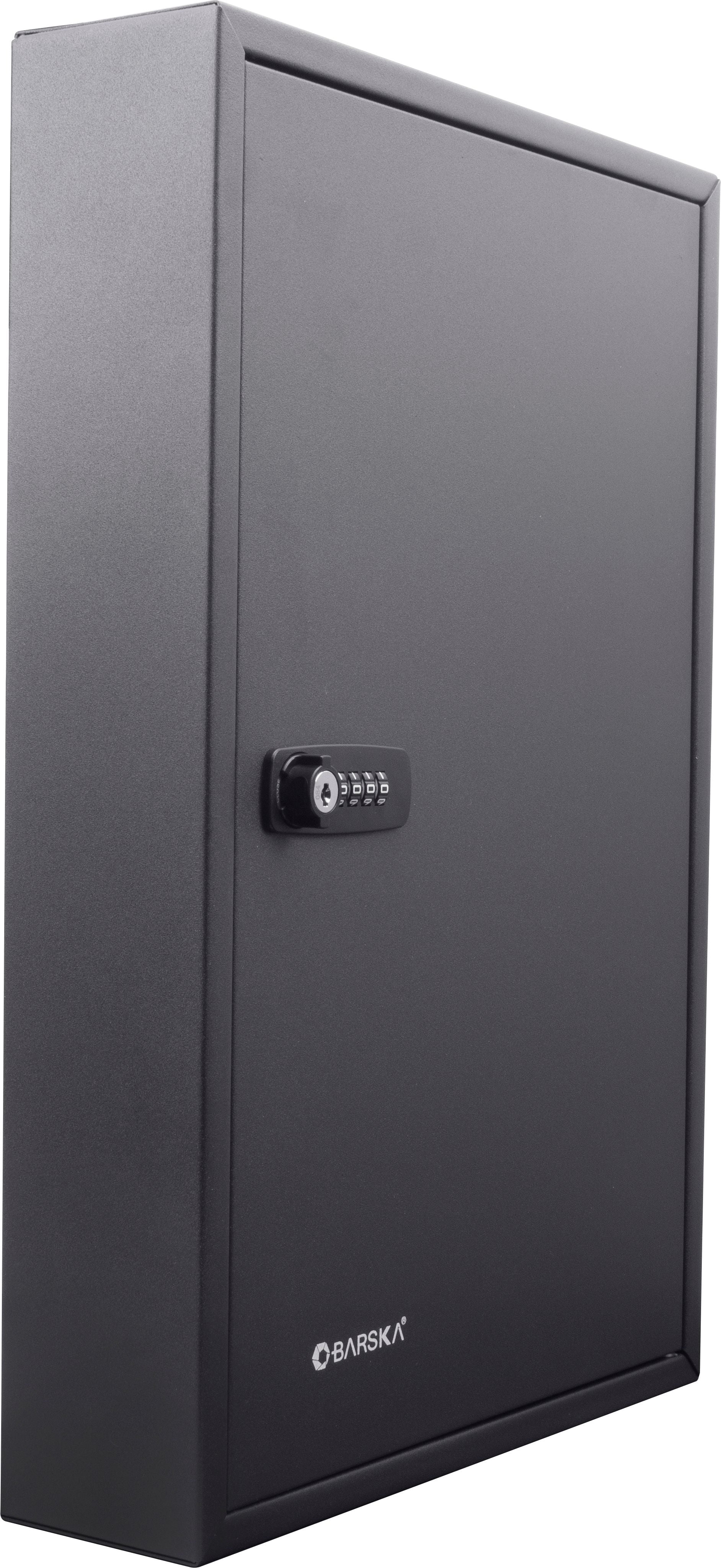 BARSKA Combination Lock and Key Lock Safes with 2 Keys, 3.15 in * 11.8 1in * 17.72 in Black