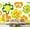 Color7, variant on Peel and Stick Wallpaper Canvas 70s Retro Flower Seamless Groovy Vintage Floral Repeat Flowers Flowers Modern Art Wall Mural Decor Self Adhesive and Removable 100in x 144in