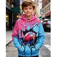 thumbnail image 3 of VeFlora Boys Hoodies for Kids 3D Printed Hooded Sweatshirt with Pockets Long Sleeve Kids Pullover Tops, 3 of 5