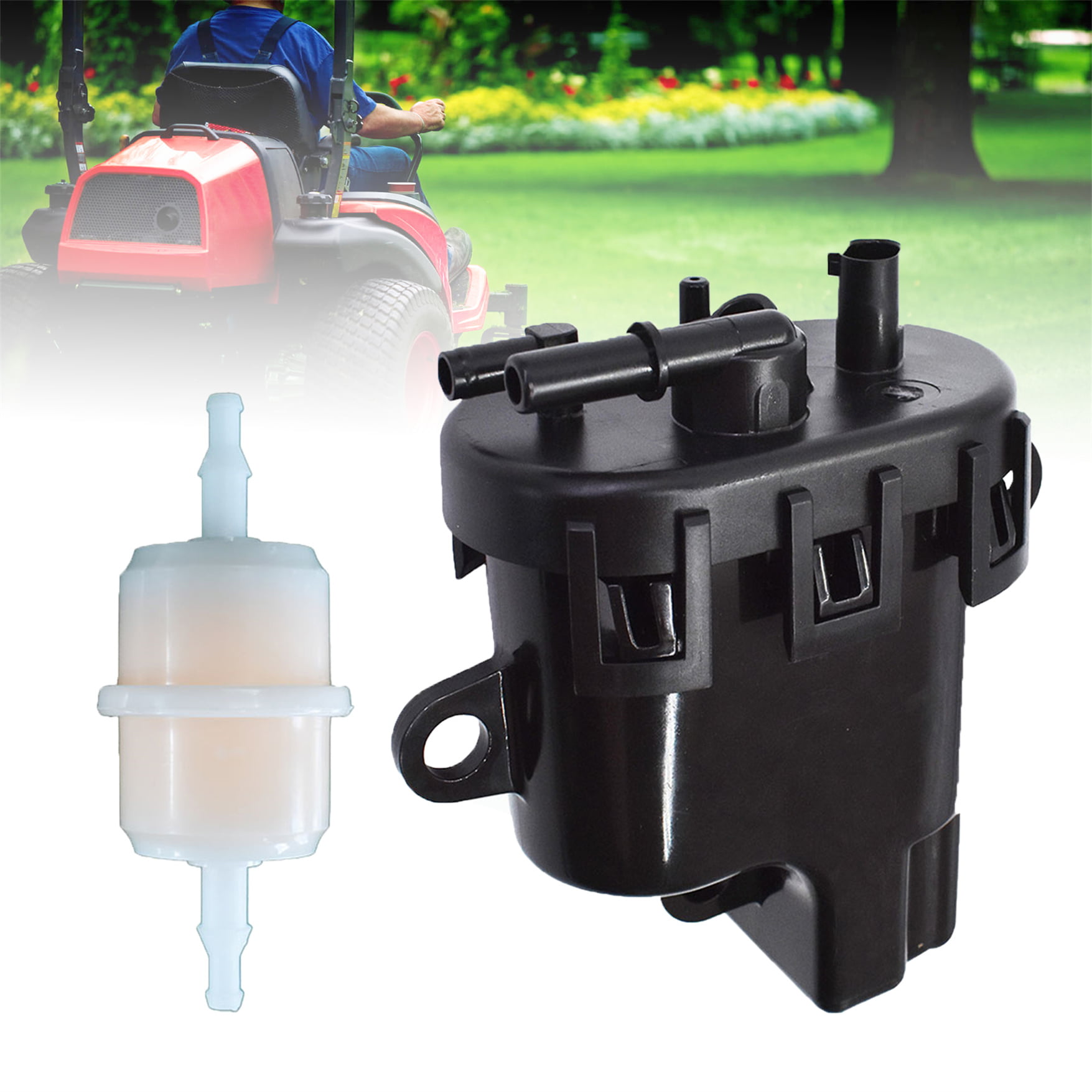 Lawn Mower Fuel Pump Module & Filter for Kohler ECH ECV 25 393 16-S，25 393 14-S 
