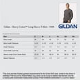 thumbnail image 3 of Gildan Men’s Long Sleeve T-Shirt, 100% Cotton Bulk Crewneck Mix Tees (Multi Color, S), 3 of 8