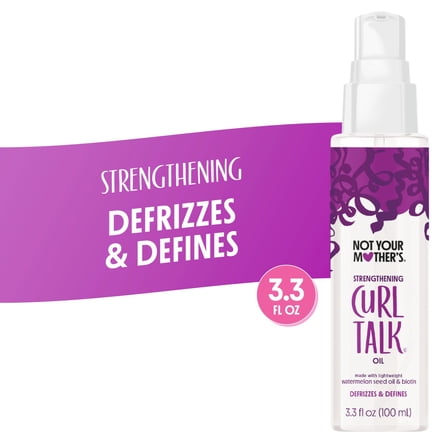 Not Your Mother's Curl Talk Strengthening Oil, 3.3 fl oz