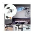 thumbnail image 5 of 360 Degree Rotating Projector Mount Holder Heavy Duty Metal Desk Stand With 3kg Weight Capacity For Home Theater Office, 5 of 11
