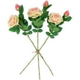 thumbnail image 4 of Northlight Real Touch™ Light Pink Artificial Rose Stems, Set of 6 - 26", 4 of 9
