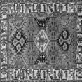 thumbnail image 1 of Ahgly Company Indoor Square Persian Gray Traditional Area Rugs, 7' Square, 1 of 1