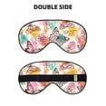 thumbnail image 2 of Uemuo Butterflies and Roses Pattern Sleep Eye Mask - Light Blocking Sleep Mask Blocking Out Light Perfectly, Soft and Comfortable Night Eye Mask, Eye Blinder, 2 of 7