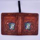 thumbnail image 2 of Trading Card Binder, 400 Pockets, 4-Pocket Zipper Album Holder, Red (brown, 400), 2 of 5