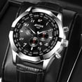 thumbnail image 3 of Montre Multifonction Analogique en Acier Inoxydable pour Homme, 3 of 5