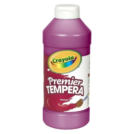 UPC: 0071662598693 | Crayola Premier Tempera Paint  16 oz Bottle  Magenta