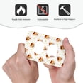thumbnail image 4 of Fotbe Funny Corgi Print Duplex Receptacle Wall Plate, 1-Gang 5.0" x3.0" Wall Outlet Covers, Dual Outlet Faceplates Covers, Color-matched Screws Included-Style S, 4 of 6