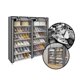 thumbnail image 2 of Estante Zapatero Organizador | Closet Armable para Calzado | Acero inoxidable | Closet para 36 Pares de Calzado | Tela Impermeable, 2 of 7