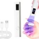 thumbnail image 1 of Mini lámpara LED para uñas - Secador de gel USB portátil, curado rápido de 8-12 s, temporizador de 20/60 s, portátil para casa/salón, 1 of 2