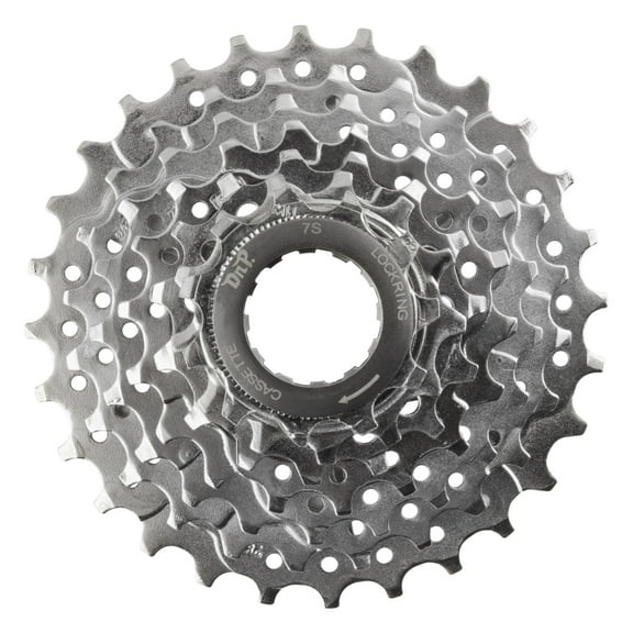 Sunlite Bicycle 7-Speed Cassette 11-28T Silver 7spd Road Mountain Hybrid Bike