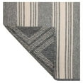 Better Homes & Gardens 2' x 3' Grey Diamond & Stripes Reversible Indoor