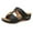 Black, variant on Abcnature Women Sandals Clearance 2023! Women's Platform Wedge Sandals with Arch Support Fashion Casual Comfortable Slippers Solid Color Platform Wedge Shoes Summer Athletic Outdoor Beach Sandals