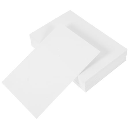 LEORX 60Pcs Double Sided Blank Cards White Cardstock for DIY Postcards and Greeting Cards