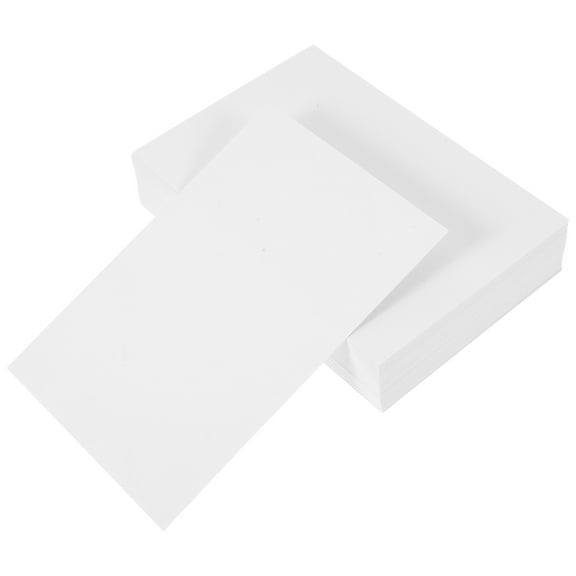 LEORX 60Pcs Double Sided Blank Cards White Cardstock for DIY Postcards and Greeting Cards