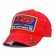thumbnail image 1 of Gorra de béisbol DSQS roja para hombre, gorra deportiva, tamaño ajustable, 1 of 1