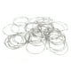 thumbnail image 4 of 50 UdsPendientes de Aro Accesorios para Pendientes de Bricolaje Pendientes de Aro de Acero Inoxidable Pendientes de Aro Ligeros Hipoalergénicos ANGGREK Otros, 4 of 8
