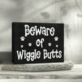 thumbnail image 3 of JennyGems Wigglebutts Dog Gift Sign Decor, Funny Dog Wall Art Sign, Gifts for Dog Lovers, 8x6 Inch Wood Sign, Dog Mom Gifts, Dog Signs, Gifts for Animal Lovers, 3 of 9