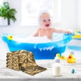 thumbnail image 6 of Valentines Golden Roses Floral Baby Muslin Washcloths Soft Absorbent Face Towel, Spring Burp Cloths Cotton Bath Wipes 5 PCS Infant Wash Cloth for Newborn Boys Girls 12"x12", 6 of 7
