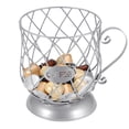 thumbnail image 4 of Cesta De Almacenamiento Universal Para Cápsulas De Café, Cesta Para Tazas De Café, Organizador De Cápsulas De Café Vintage, Negro Para El Hogar, Cafetería, Hotel Yuarrent HA026726-04, 4 of 5