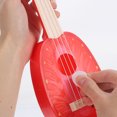 thumbnail image 4 of Simulated Guitar Toy Mini Plastic Guitar Toy Lifelike Ukulele Model Party Decoration, 4 of 9