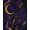 Purple, Pattern 8, variant on ODIKA 8'x10' Washable Area Rug Non-Shedding, Easy Care, Dark Purple Gold Celestial Design Mystical Moon and Starry Night Motif for King Size Bedroom Under Bed, Master Suite