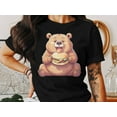 thumbnail image 2 of Funny Hamburger Burger Food Lover Foodie Teddy Bear Gift T-Shirt Hamburger Foodie Bear Birthday Holiday Presents Tshirt, 2 of 10