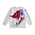 thumbnail image 2 of Marvel Spider-Man Sherpa Lined Hooded Vest, Crewneck Top and Pants Set (Boys), 3 Piece Set, Sizes 18M-4T, 2 of 7