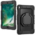 thumbnail image 2 of for iPad 6th/5th Generation Case 9.7 inch 2018/2017, 360 Rotating Shockproof Cover with Stand, Handle, Shoulder Strap, Black, 2 of 7