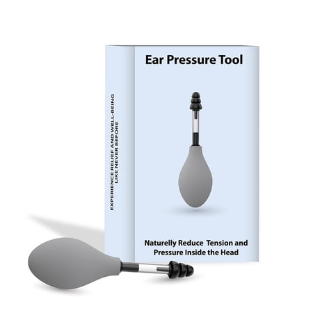 World’s First Consumer Migraine Product That Naturally Reduces Tension and Pressure from Headache and Migraine Symptoms Through Inner Ear Pressure Stimulation, White