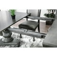 thumbnail image 4 of Bowery Hill Wood Extendable Dining Table in Gray, 4 of 6
