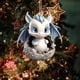 thumbnail image 5 of Adorno navideño acrílico, adorno para árbol de Navidad, 1 colgante acrílico, adornos colgantes para árbol de Navidad, decoración para fiestas navideñas, decoración navideña, adornos, 5 of 7