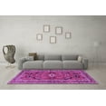 thumbnail image 3 of Ahgly Company Indoor Rectangle Persian Purple Traditional Area Rugs, 4' x 6', 3 of 4