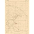 thumbnail image 3 of USGS 14x18 Black Modern Framed Museum Art Print Titled - Arcola Wyoming Quad - USGS 1963, 3 of 5
