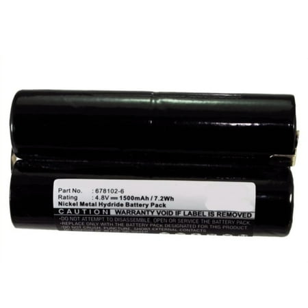 

Batteries N Accessories BNA-WB-H8546 Power Tools Battery - Ni-MH 4.8V 1500mAh Ultra High Capacity Battery - Replacement for Makita 678102-6 Battery