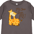 thumbnail image 4 of Inktastic My Oma Loves Me Boys or Girls Long Sleeve Toddler T-Shirt, 4 of 5